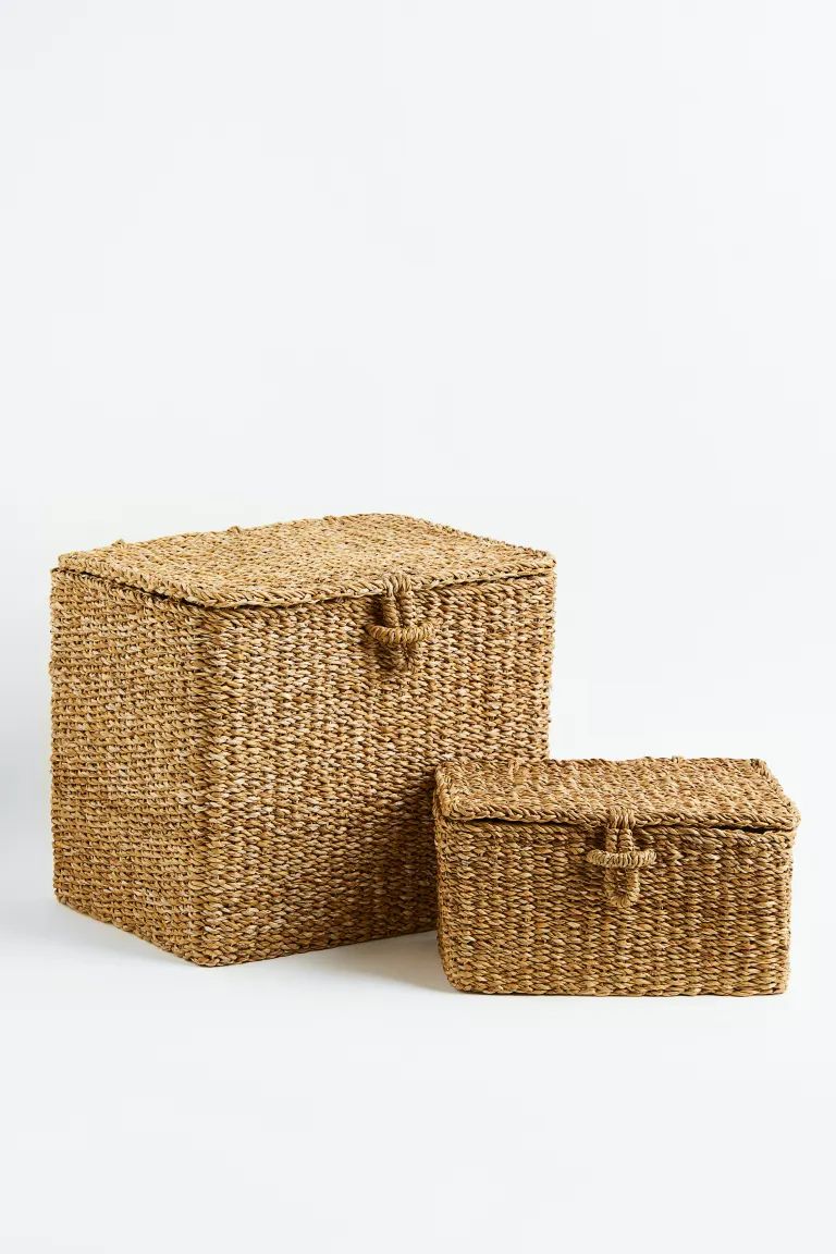 Storage Basket with Lid | H&M (US)