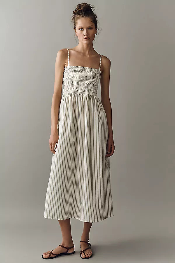 Bianca Sleeveless A-Line Maxi Dress | Anthropologie (US)