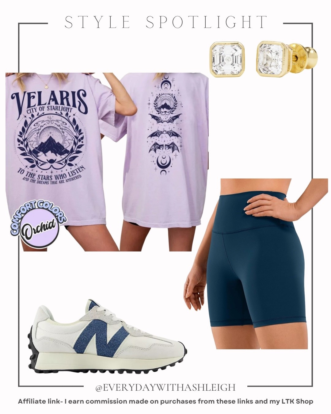 To the stars who listen—and the dreams that are answered. ✨ Living my Velaris dreams in this magical Etsy tee. The orchid color, the back detail—chef’s kiss. Paired it with bike shorts + sneaks for the coziest day look.


#LTKStyleTip #LTKFindsUnder50 #LTKFindsUnder100