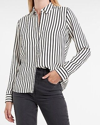 Striped Portofino Shirt | Express