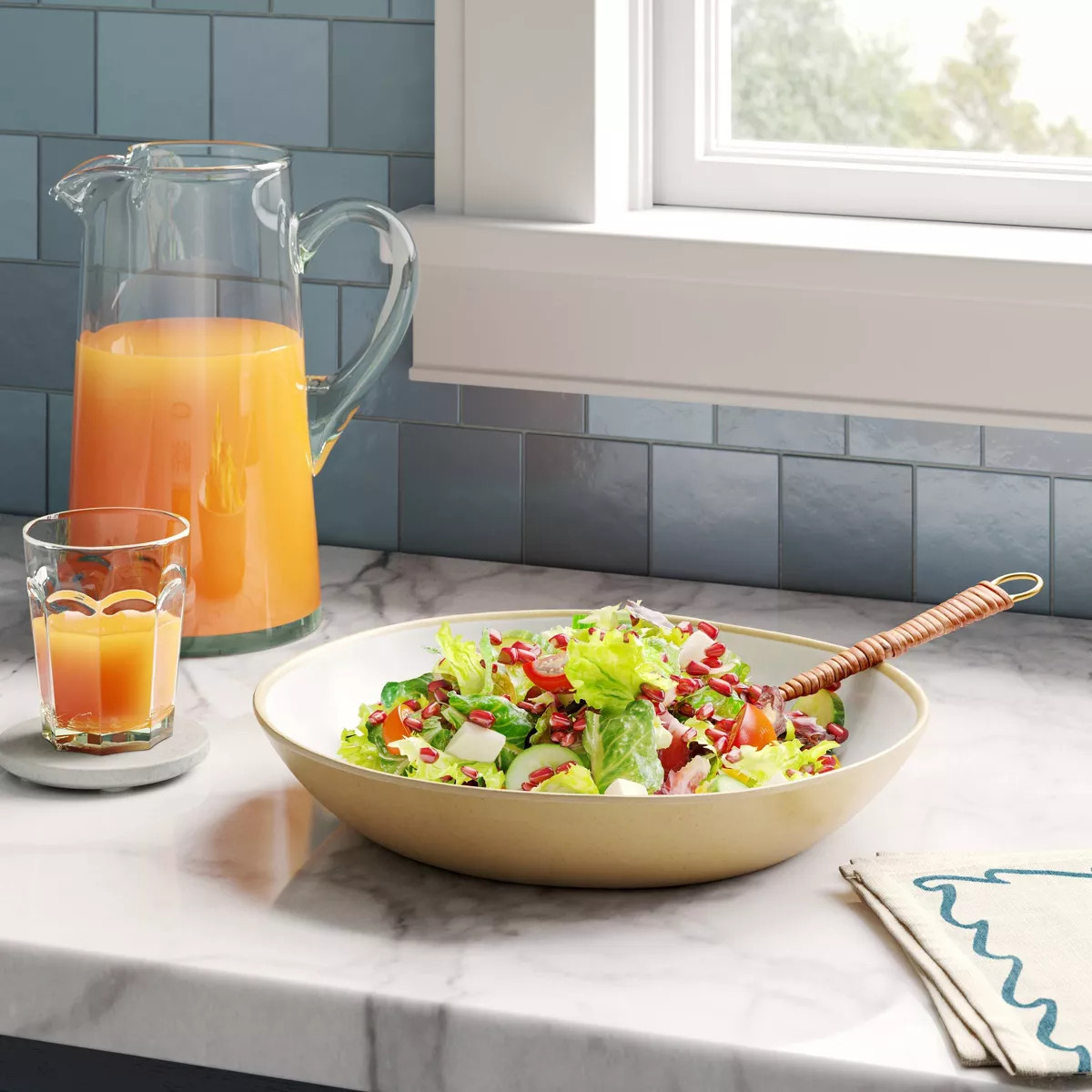 92 fl oz Melamine Serving Bowl Ivory - Threshold™ | Target