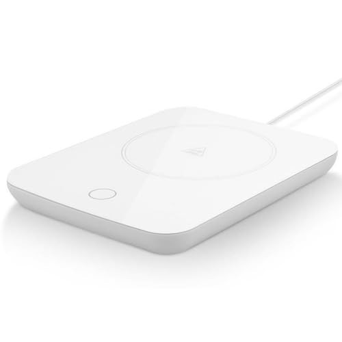 Misby Mug Warmer, Coffee Warmer for Desk Auto Shut Off Coffee Lovers Gift Ideas, Smart Coffee Cup Warmer with Gravity-Induction Coffee Mug Warmer for Desk Use Keep Beverages Coffee Warmer (White) | Amazon (US)