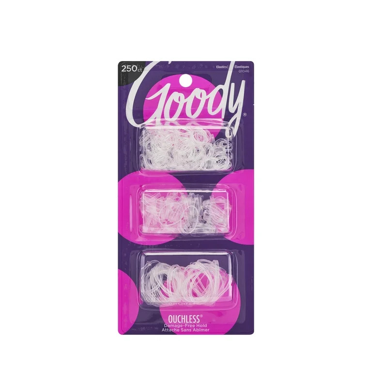 Goody® Clear Polybands, 250 CT | Walmart (US)
