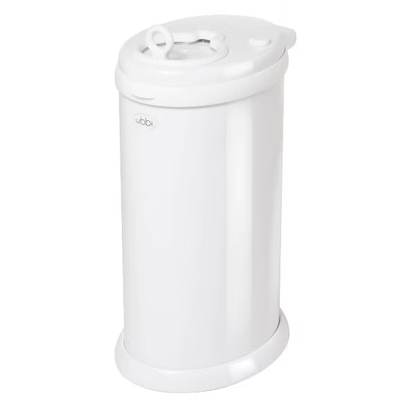 Ubbi Steel Diaper Pail - White | Target