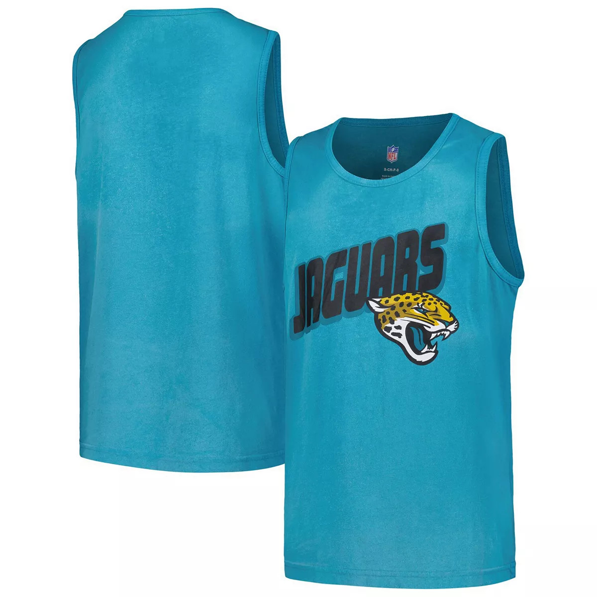 Youth Teal Jacksonville Jaguars Sun-Bleached Ride the Tide Tank Top | Kohl's
