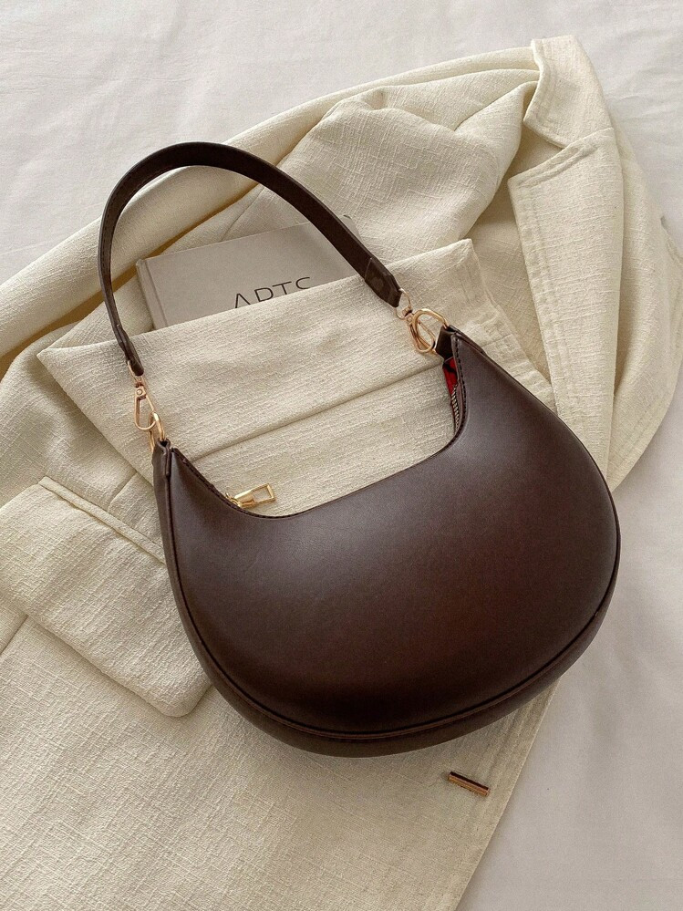 2024 New Fashionable French Style Texture & Chic Shoulder Crossbody Bag For Women, Perfect For Commuting And Casual Occasions | SHEIN