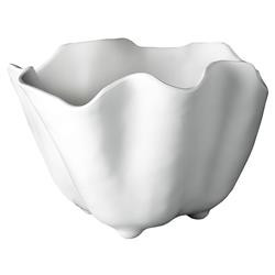 Beatriz Ball Modern Vida Nube White Melamine Ice Bucket | Kathy Kuo Home