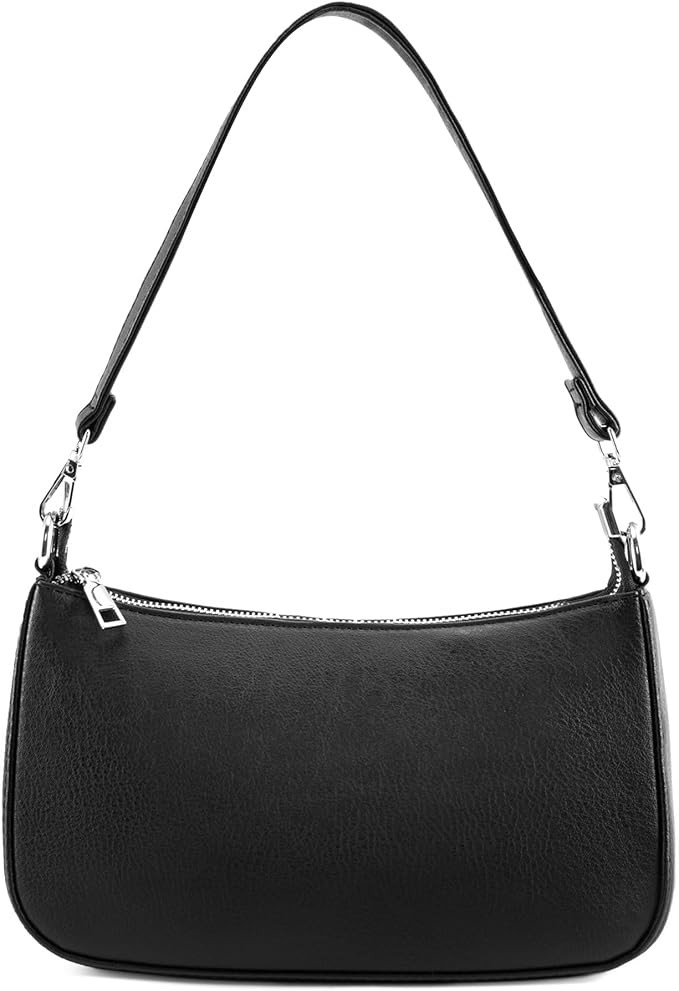 NIUEIMEE ZHOU Small Shoulder bag with 2 Removable Straps Cross Body Clutch Purse Handbag for Wome... | Amazon (US)