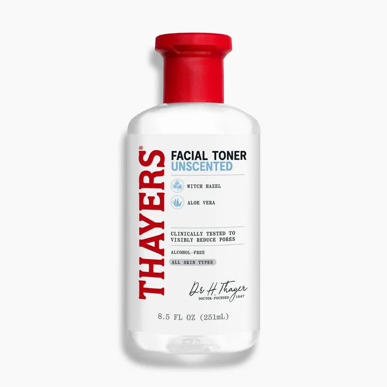 Thayers Alcohol-Free Unscented Witch Hazel Facial Toner for Dry Skin 8.5 fl oz | Walmart (US)