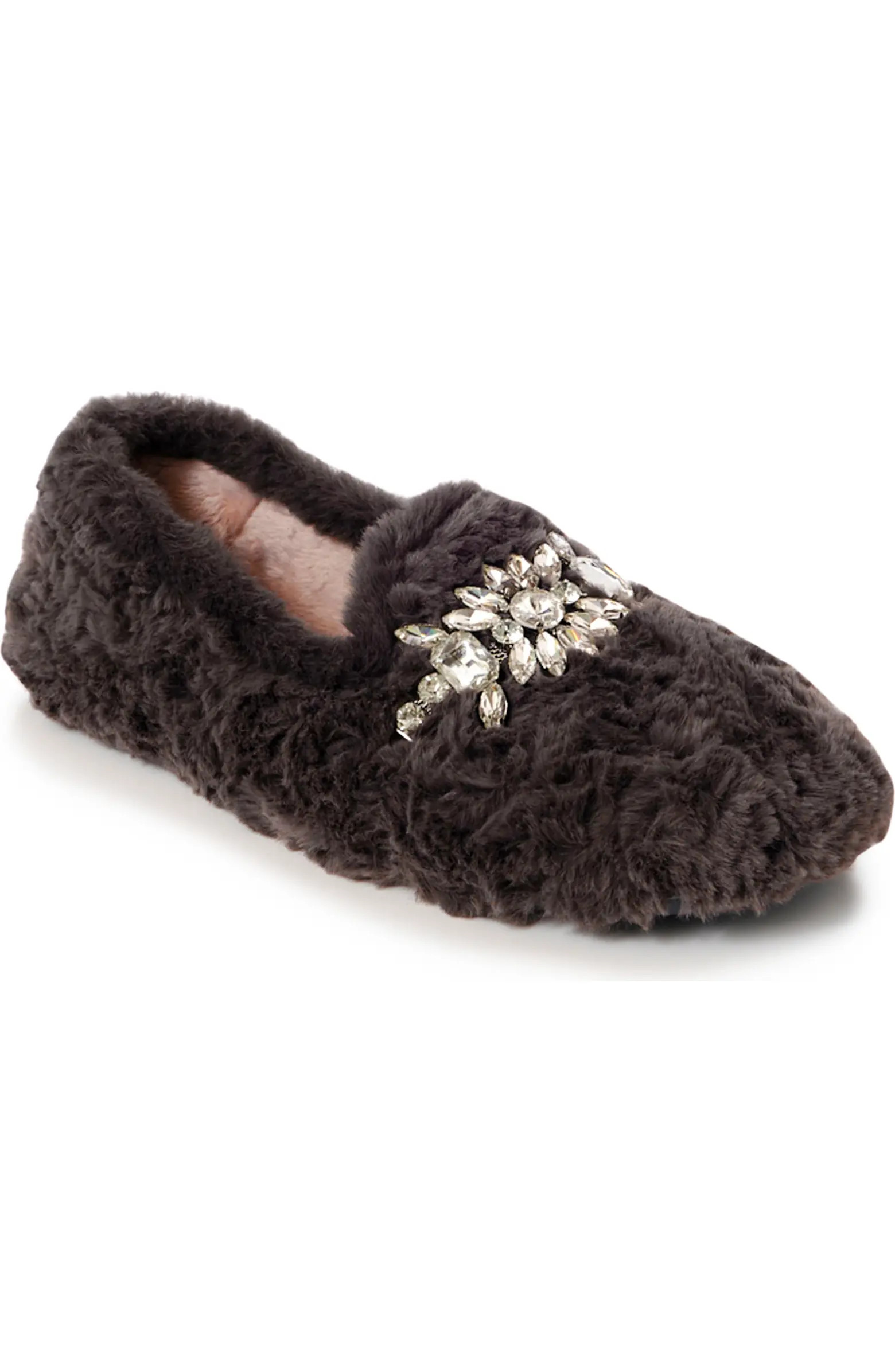 Free People Slumber Party Faux Fur Loafer Slipper (Women) | Nordstrom | Nordstrom