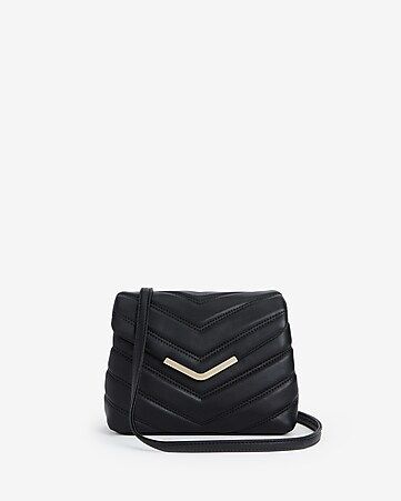 soft quilted crossbody bag | Express