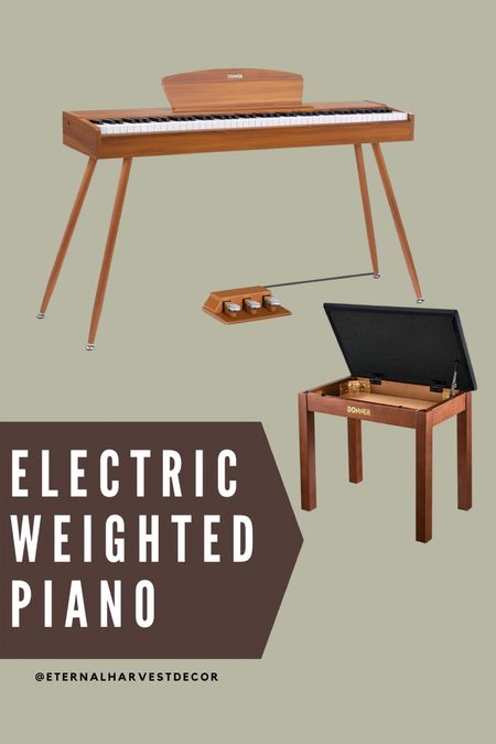 My girls started piano and we found this awesome electric piano. No hassle about hiring someone to come deliver it and getting it tuned. Plus it sounds great. 

#LTKkids #LTKfamily #LTKhome