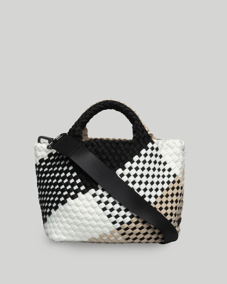 St. Barths Mini Tote: Graphic Geo | Naghedi