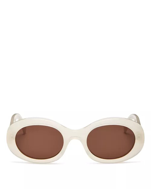 Triomphe Oval Sunglasses, 52mm | Bloomingdale's (US)