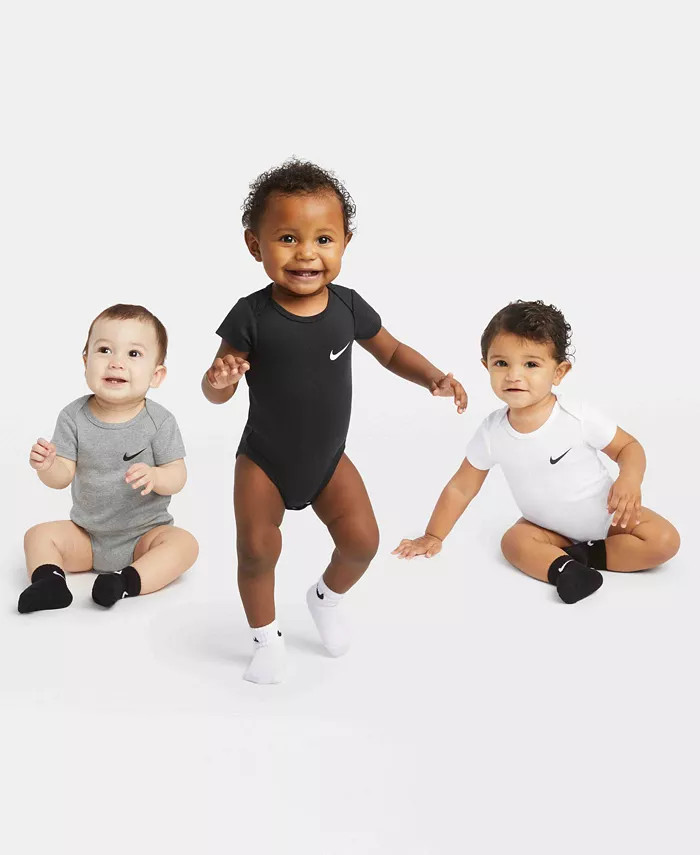 Baby Boys or Baby Girls Mini Me Essential Bodysuits, Pack of 3 | Macy's