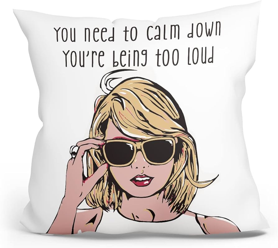 gfuhlre Pillow Covers,18x18 Throw Pillow Covers, Singer Fan Music Lover Song Album Gift Women Dec... | Amazon (US)