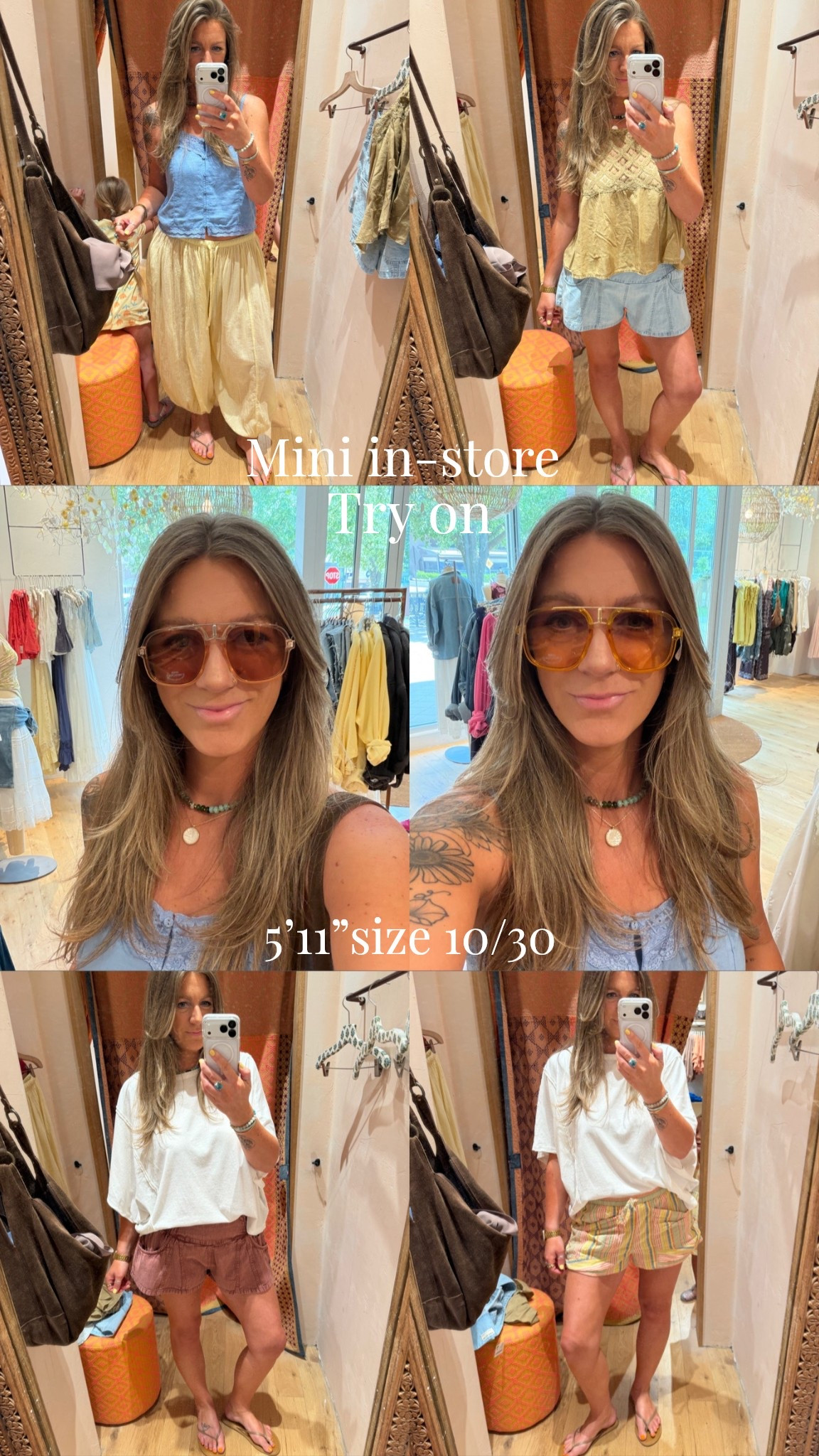 Medium in everything 

#LTKOver40 #LTKTall