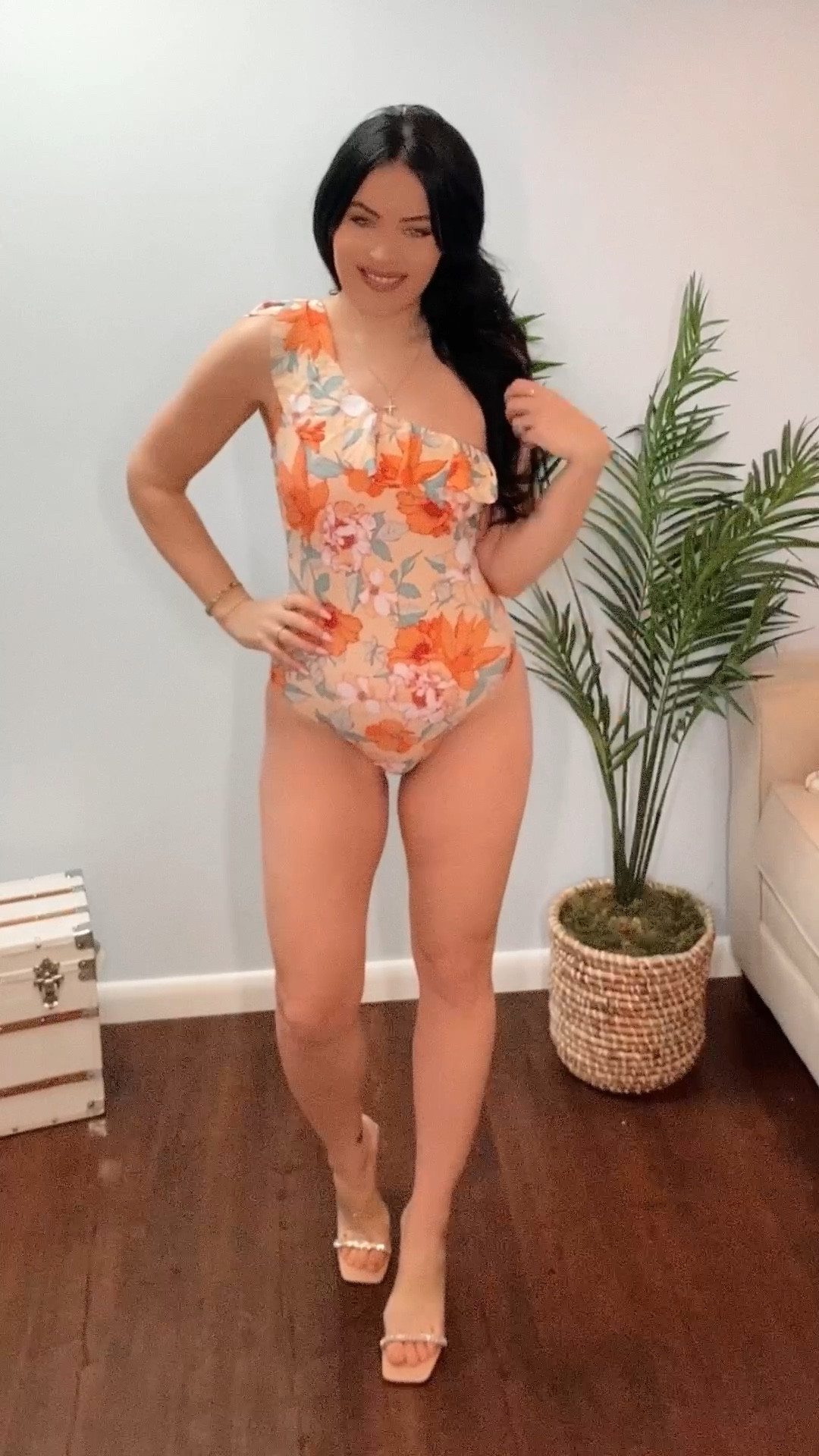 love the ruffle detailing and one shoulder design on this swimsuit: , has Timmy compression and removable padded lining ✨use code Alegra15 to save 

Swim, resort, vacation, resort wear, one shoulder, one piece swimsuit, ruffles, bikini, swimsuits, vacation outfits, vacation outfit, beach, 

#LTKunder50 #LTKswim #LTKSeasonal
