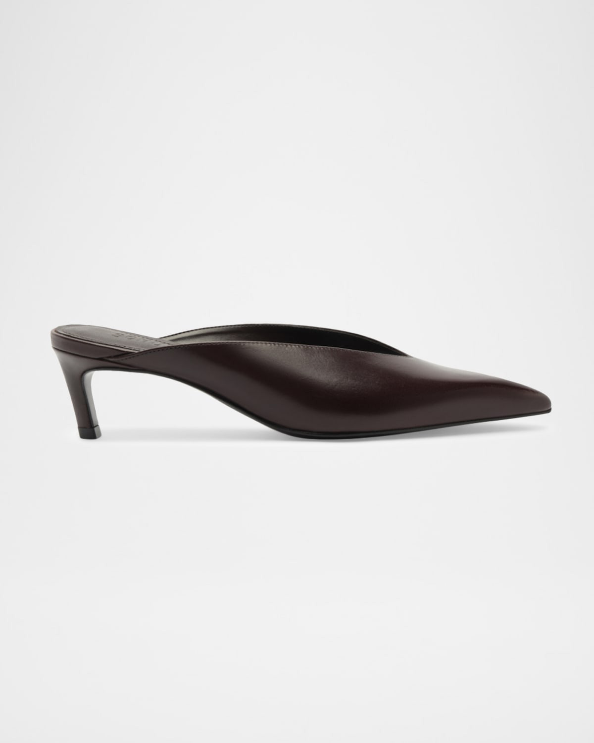55mm Loren Leather Mule Pumps | Neiman Marcus