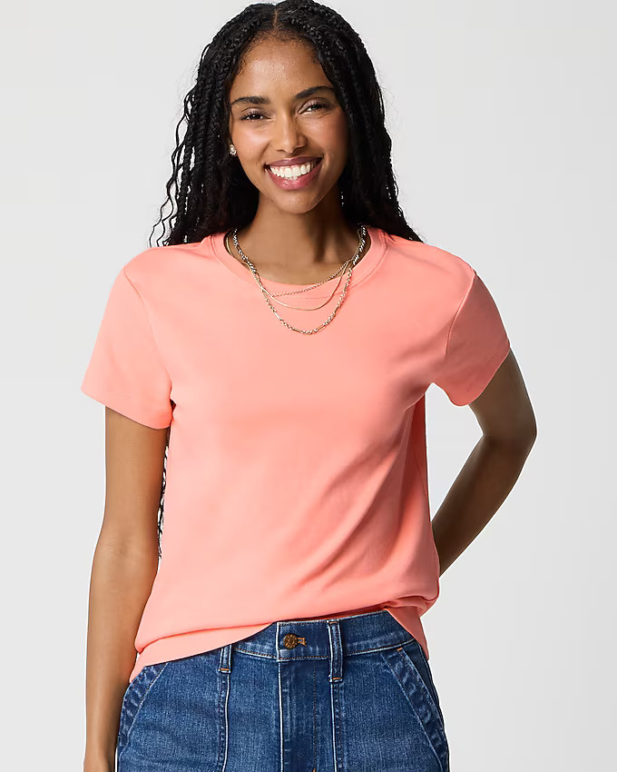 Essential short-sleeve crewneck tee | J.Crew Factory