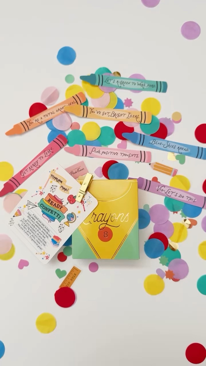 First day of school = Ready Confetti 🎉

Made with @occasions.byshakira, this one isn’t just getting used once. We’re saving it for assessment days and celebration moments all year long.

Same confetti, whole school year of “you did it.”

Anyone else save first-day traditions to reuse all year, or is it a one-and-done thing for you? 👇