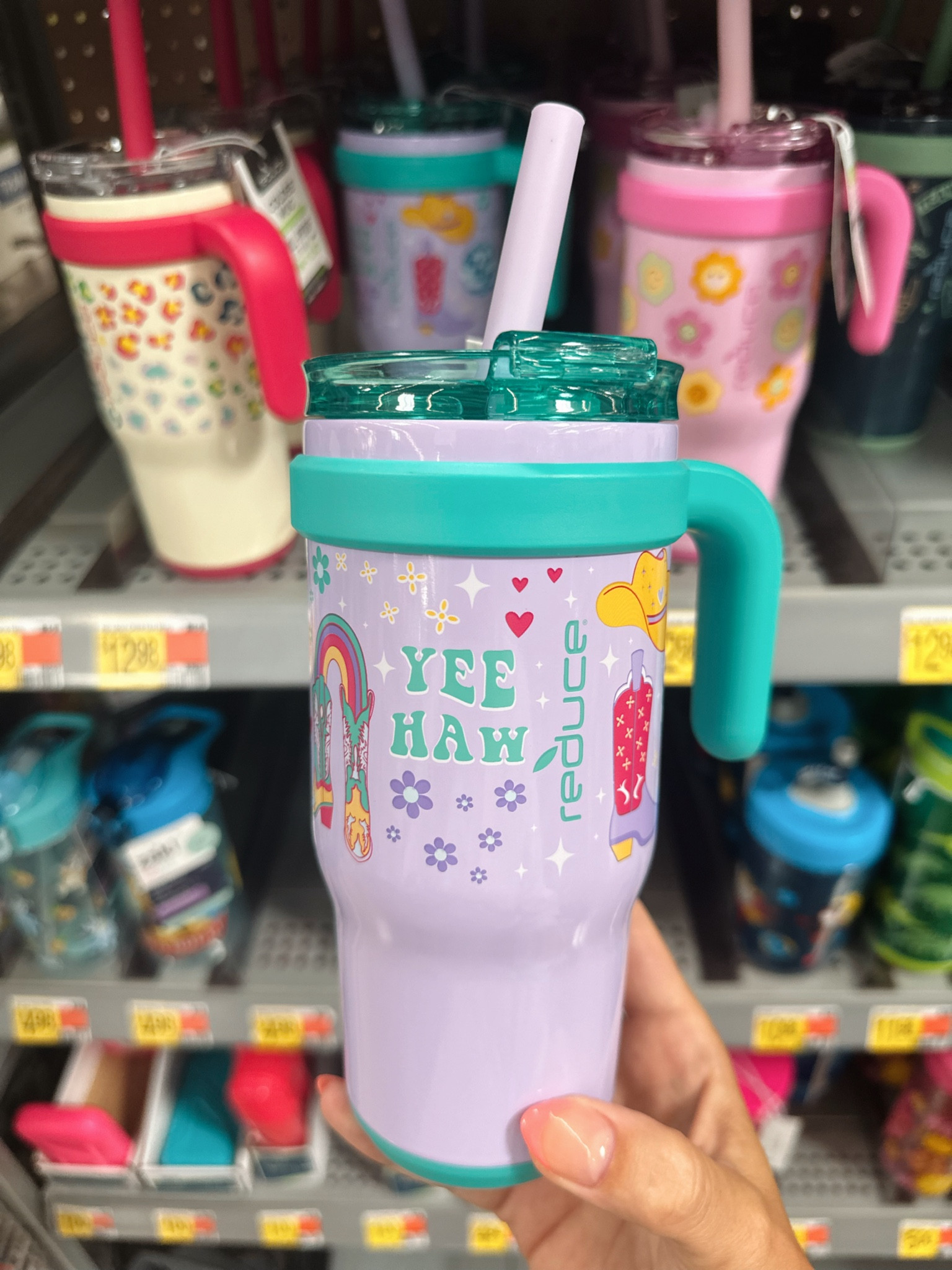 Disco cowgirl cup for your littles 🪩🤠 so cute and spill proof!