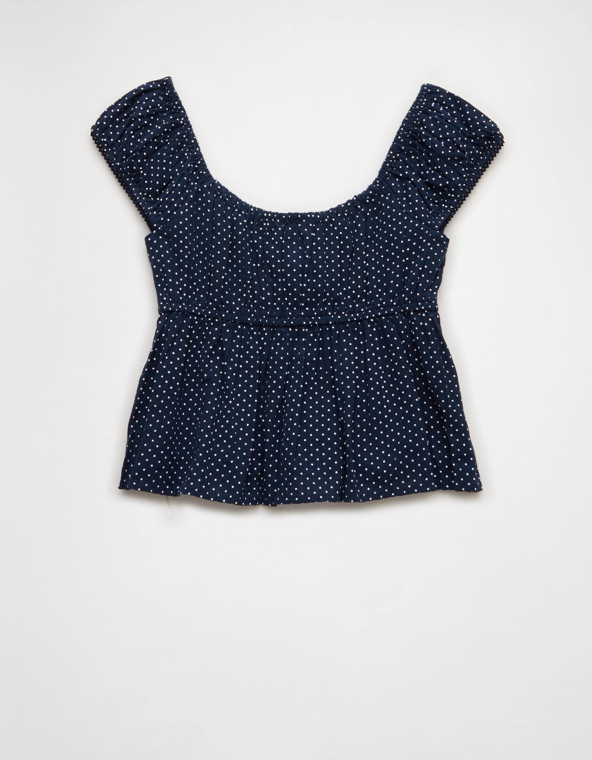 AE Cap-Sleeve Button-Up Top | American Eagle Outfitters (US & CA)