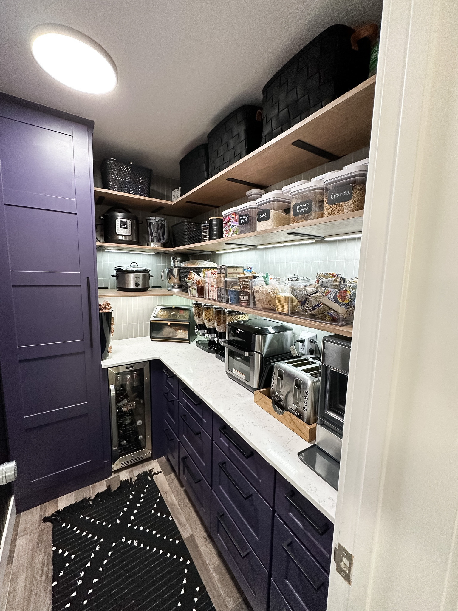 This pantry makeover took nine weeks to complete, but it was SO worth it. 

#storage #foodstorage #containers #diy #homeimprovement 

#LTKFind #LTKsalealert #LTKhome