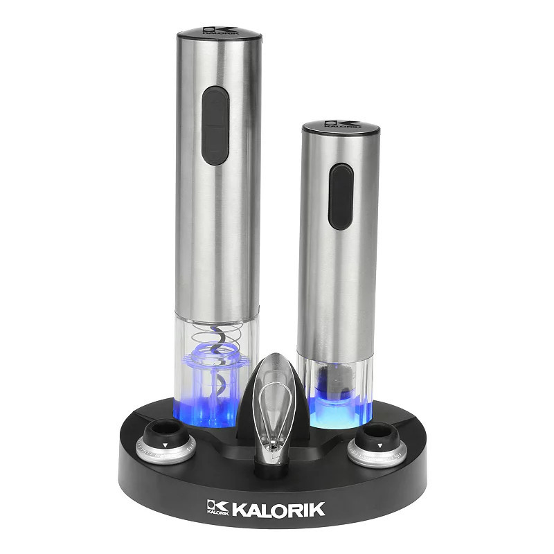 Kalorik Wine Lovers Wine Bottle Opener Set, Black | Kohl's