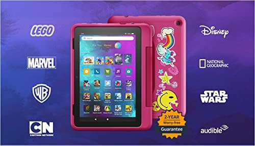 All-new Amazon Fire HD 8 Kids Pro tablet, 8" HD display, ages 6-12, 30% faster processor, 13 hour... | Amazon (US)