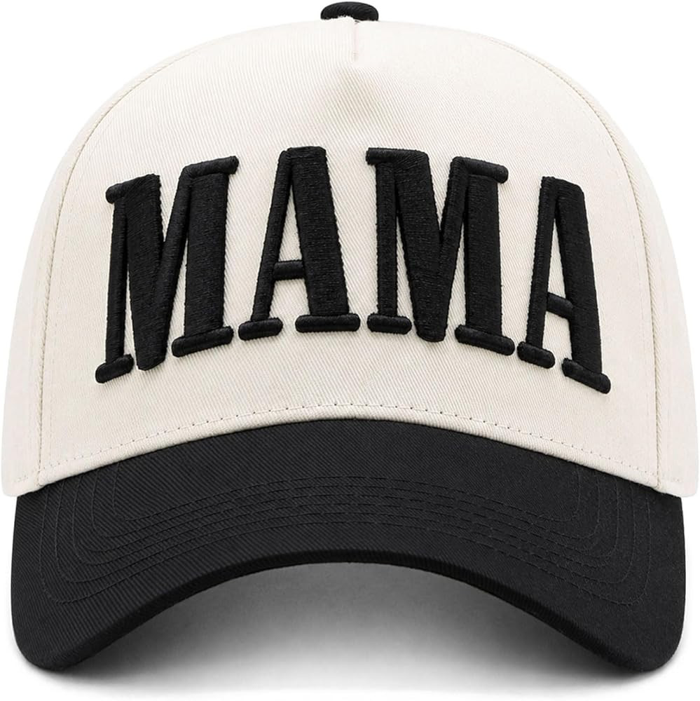 Womens Mama Trucker Hat, Vintage Snapback Mom Baseball Cap, Trendy New Mom Gifts Mothers Day Outf... | Amazon (US)