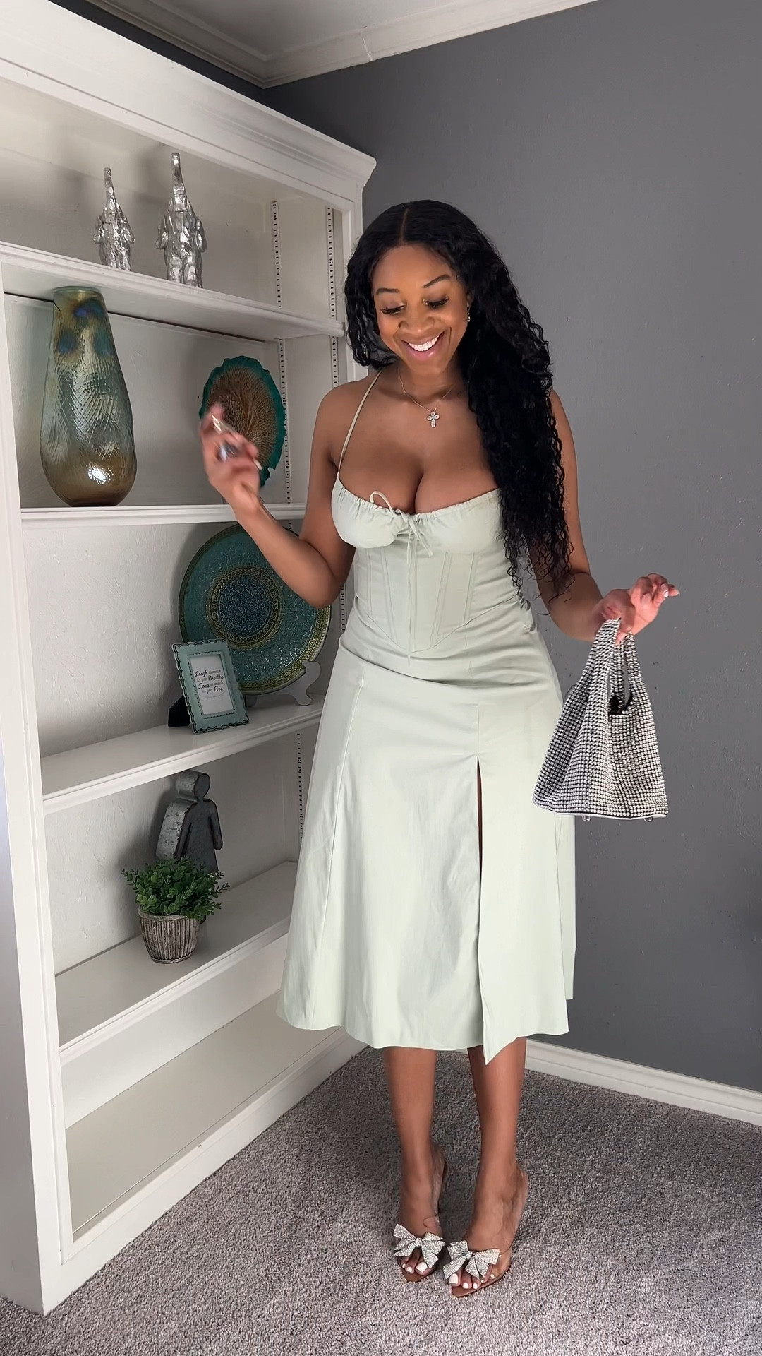 From the new Spring collection. I am wearing a size medium. Cup size double Dress linked below. Firs true to size.

#LTKSeasonal #LTKU #LTKstyletip