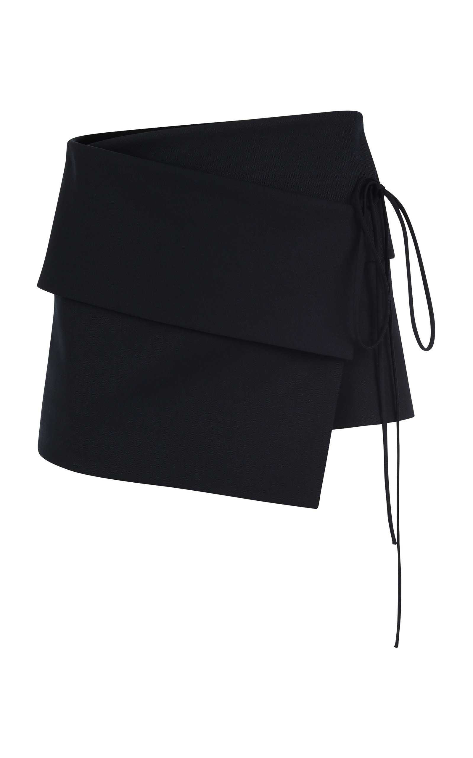 Eury Wrap-Effect Wool Mini Skirt | Moda Operandi (Global)