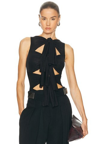 Maygel Coronel Nebbia Bodysuit in Black | FWRD 