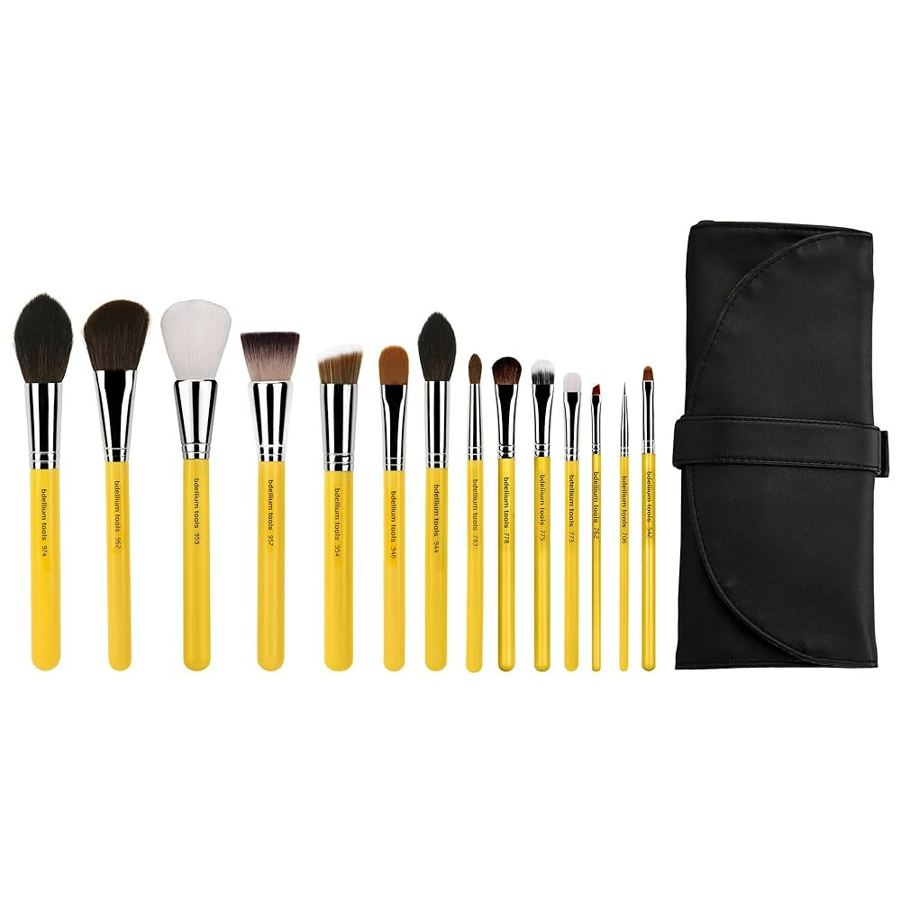 Bdellium Tools Professional Makeup Brush Studio Series - The Collection 14pc. Brush Set with Roll... | Amazon (US)
