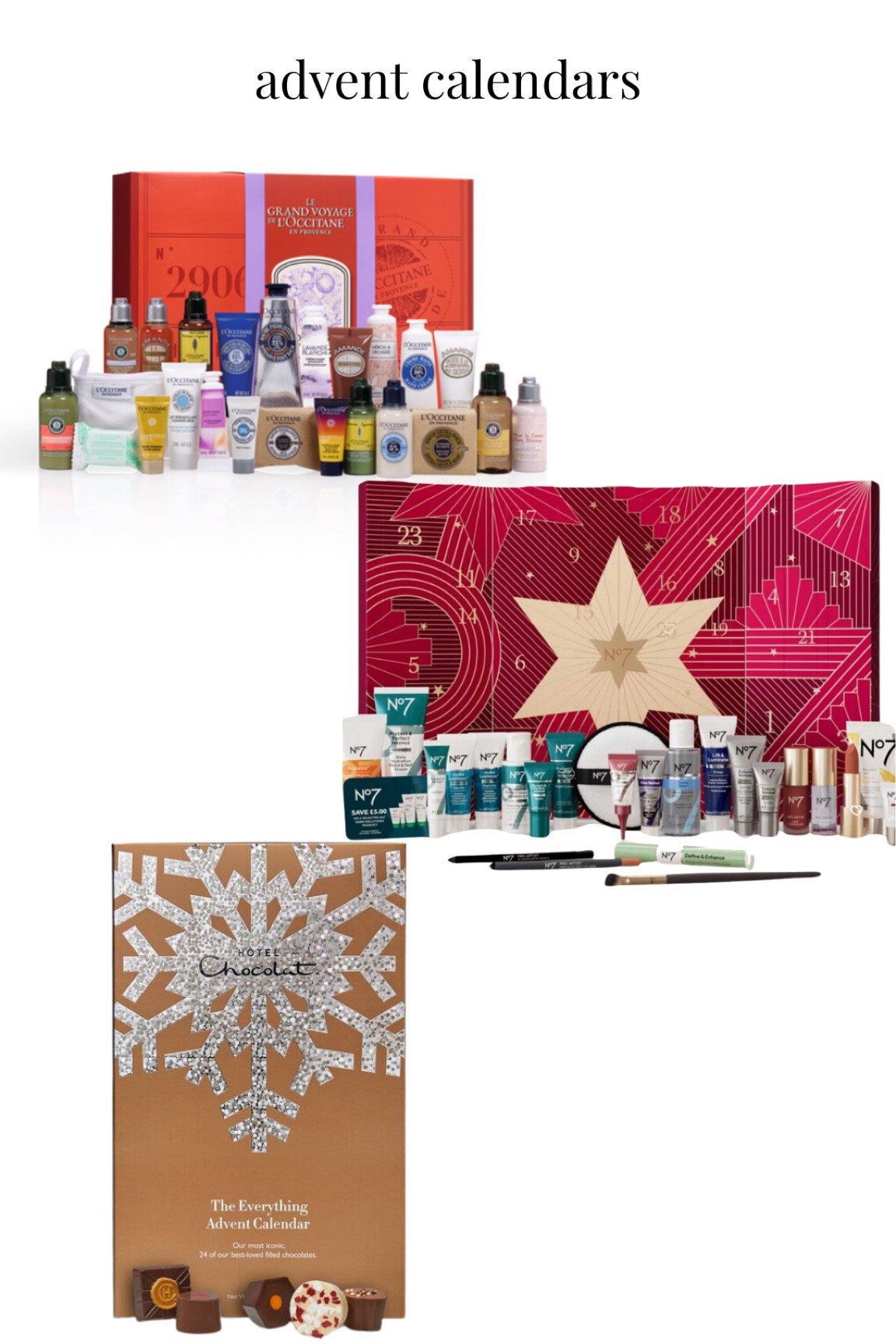 Hottest advent calendars 

#LTKgiftguide