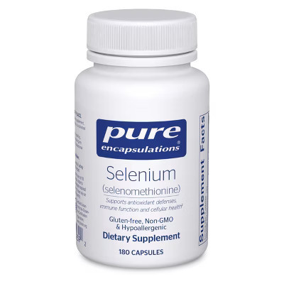 Pure Encapsulations Selenium (Selenomethionine) - Antioxidant Supplement for Immune System, Prostate, Collagen and Thyroid Support - 180 Capsules | Target