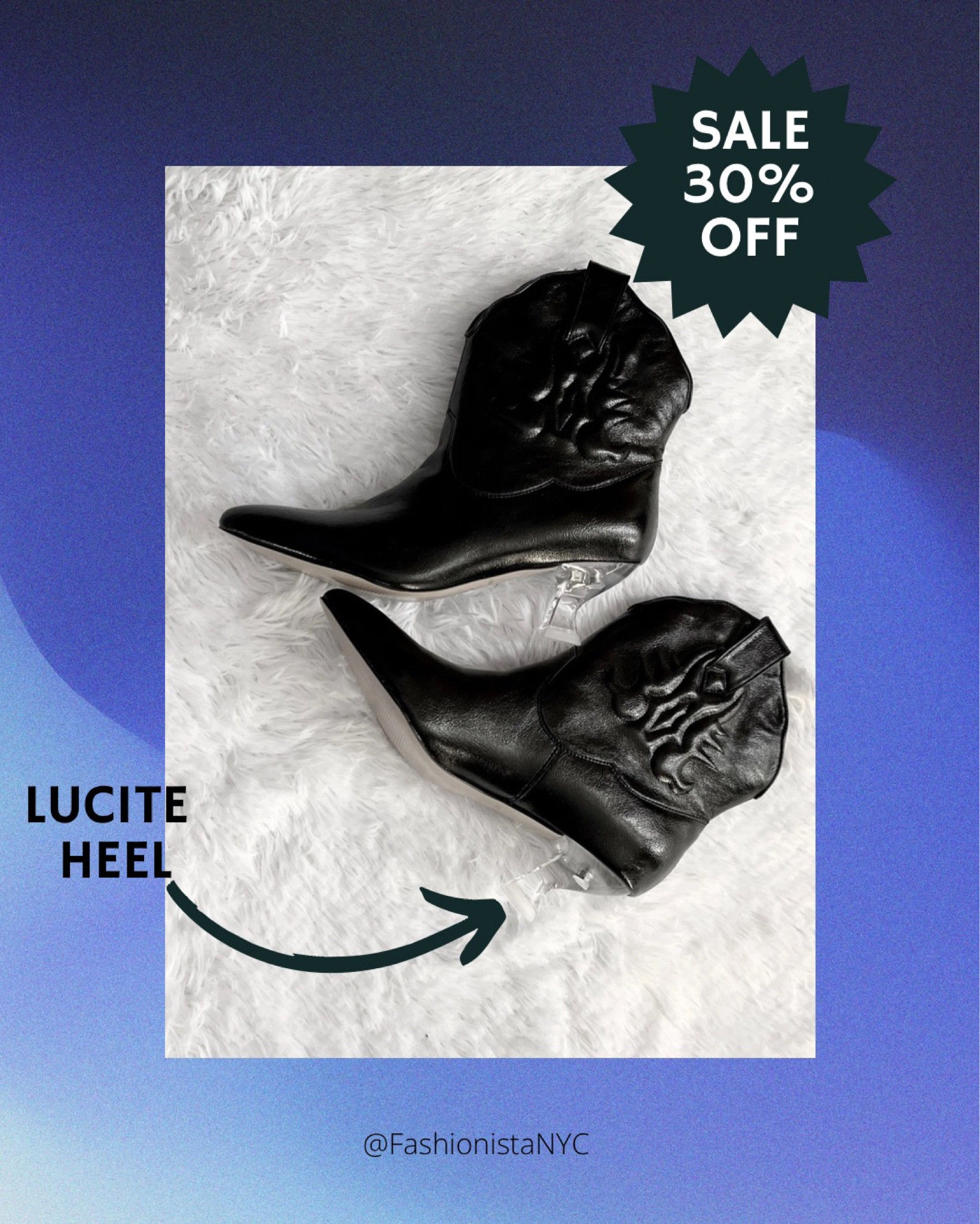 It’s Macys Friends + Family SALE!!!
30% off your favorite Brands / Designers!!! And 15% OFF Beauty!! Great time to Gift 🎁 Shop and SAVE $$$$ !!!!
Just bought these Katy Perry black boots on SALE!!! ❤️ the Lucite Heel on them!!! So on pointe!!!!
Christmas - Holiday - Vacation- Winter Boots - Boots - Cowboy Boots 

Follow my shop @fashionistanyc on the @shop.LTK app to shop this post and get my exclusive app-only content!

#liketkit #LTKHoliday #LTKSeasonal #LTKU #LTKtravel #LTKsalealert #LTKshoecrush #LTKfindsunder50
@shop.ltk
https://liketk.it/4pymk