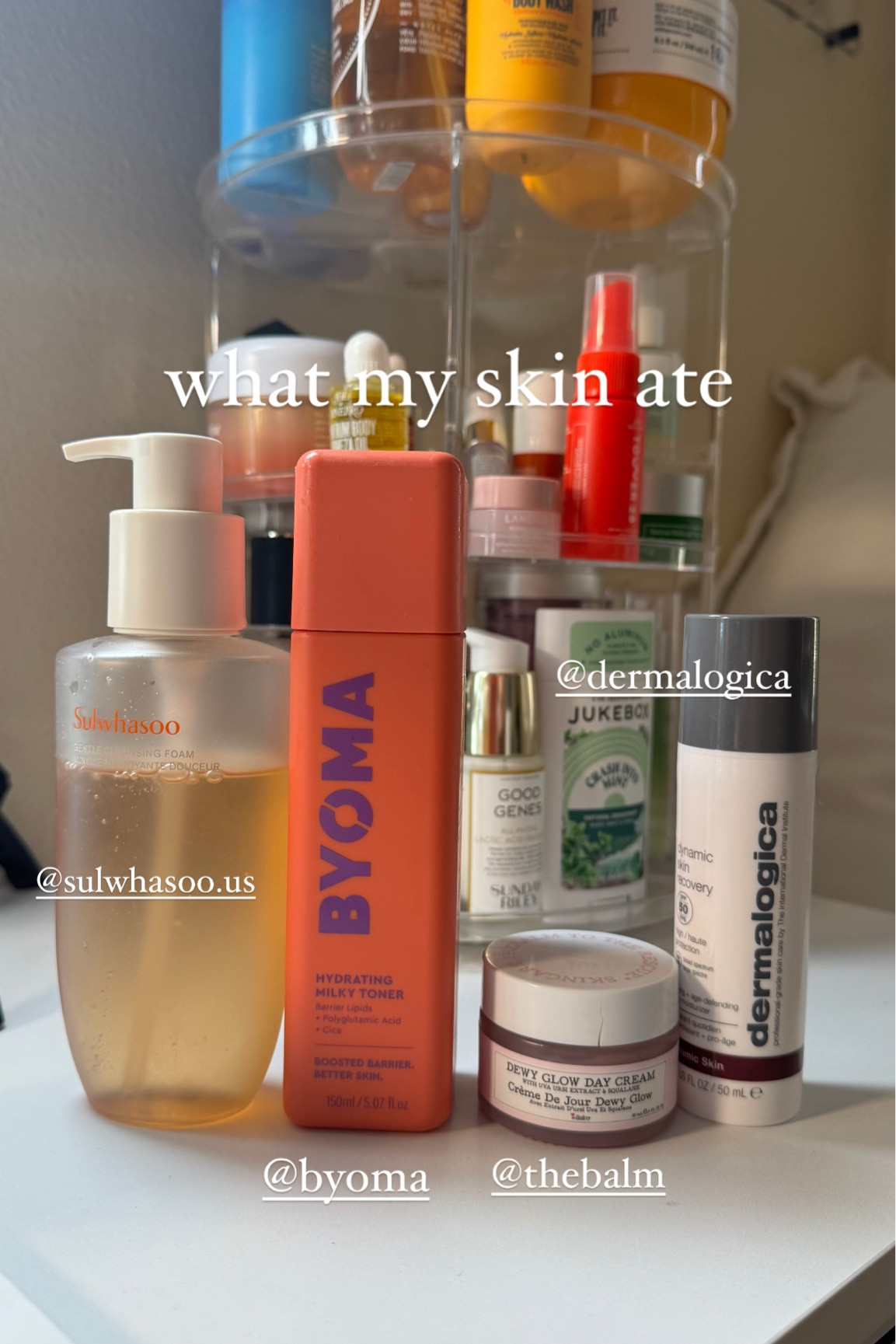 Morning skincare routine for glowy skin! LOVE this toner from byoma that restores my moisture barrier without breaking me out! 

#LTKBeauty #LTKHoliday #LTKFindsUnder50