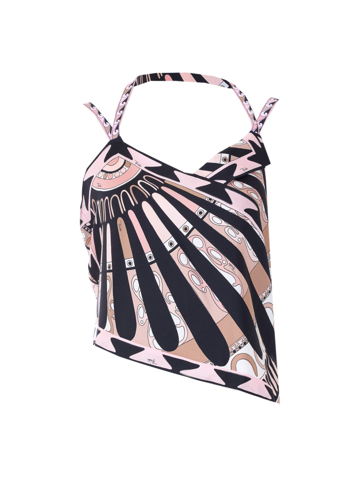 Pucci Soleil Print Cropped Top | Italist.com US