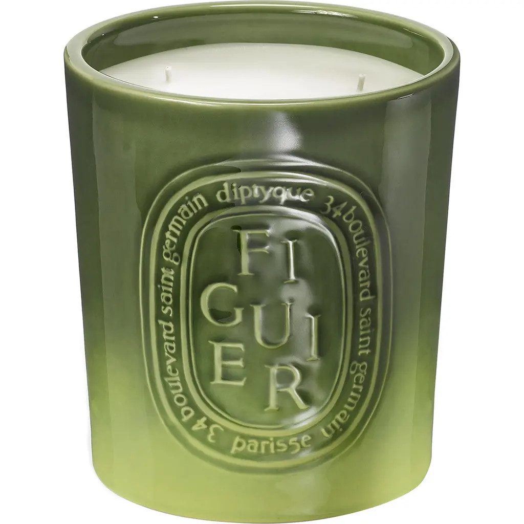 Diptyque FIGUER CANDLE in Green Vessel at Nordstrom, Size 51.3 Oz | Nordstrom