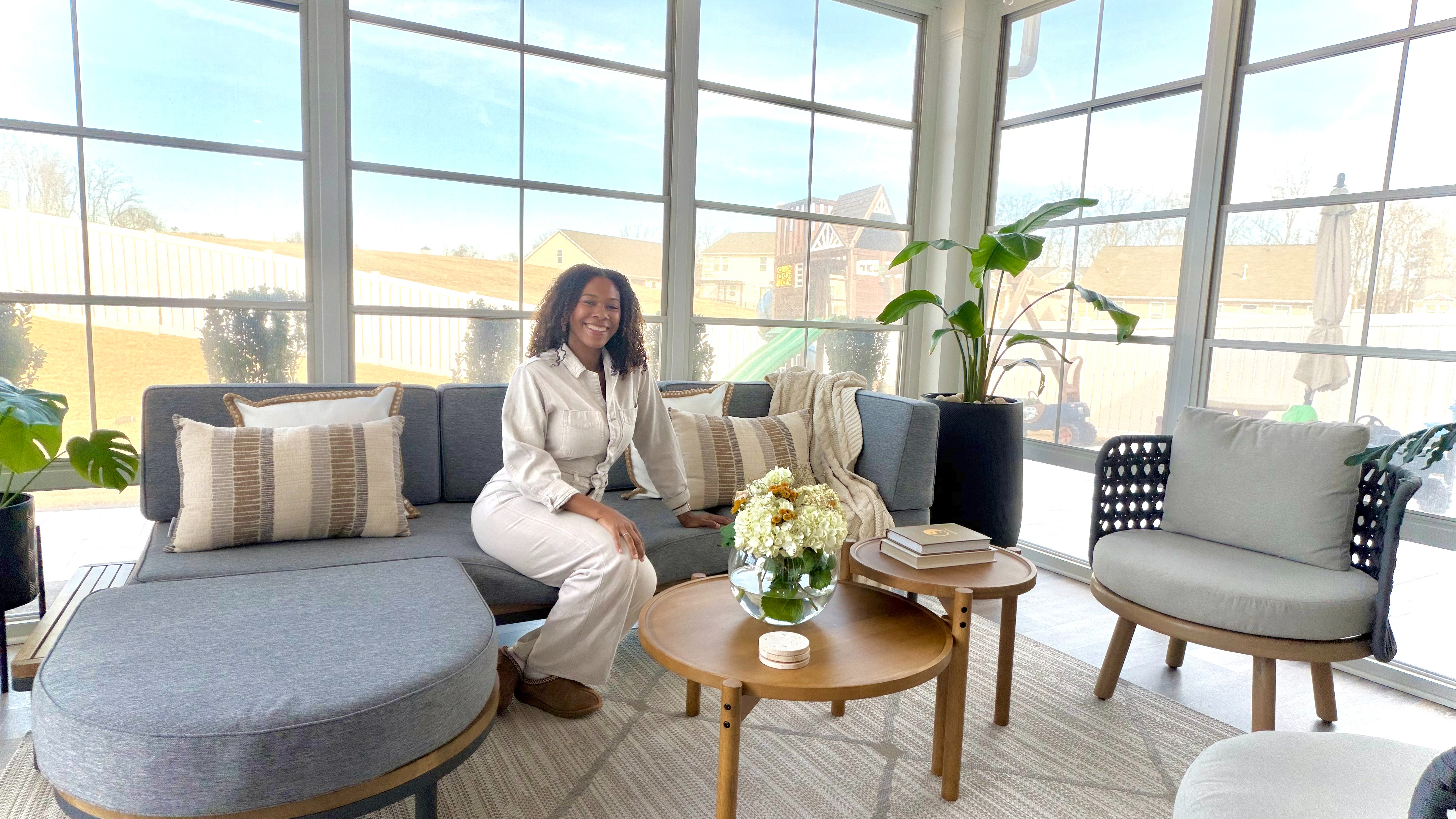 Patio Makeover! Check out the items here 🔗 

 