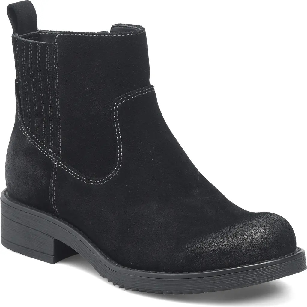 Comfortiva Claire Waterproof Bootie in Black Suede at Nordstrom, Size 6 | Nordstrom
