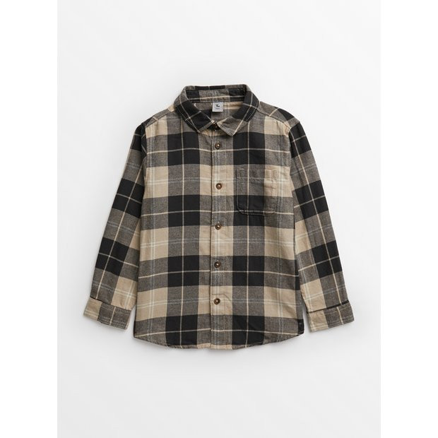 Buy Stone Check Shirt 11 years | T-shirts and shirts | Tu | Tu Clothing