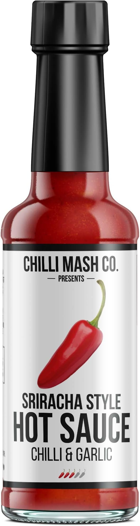 Sriracha Style Hot Sauce 150ml - Chilli Mash Co - Vegan Chilli and Garlic Traditional Thai Srirac... | Amazon (UK)