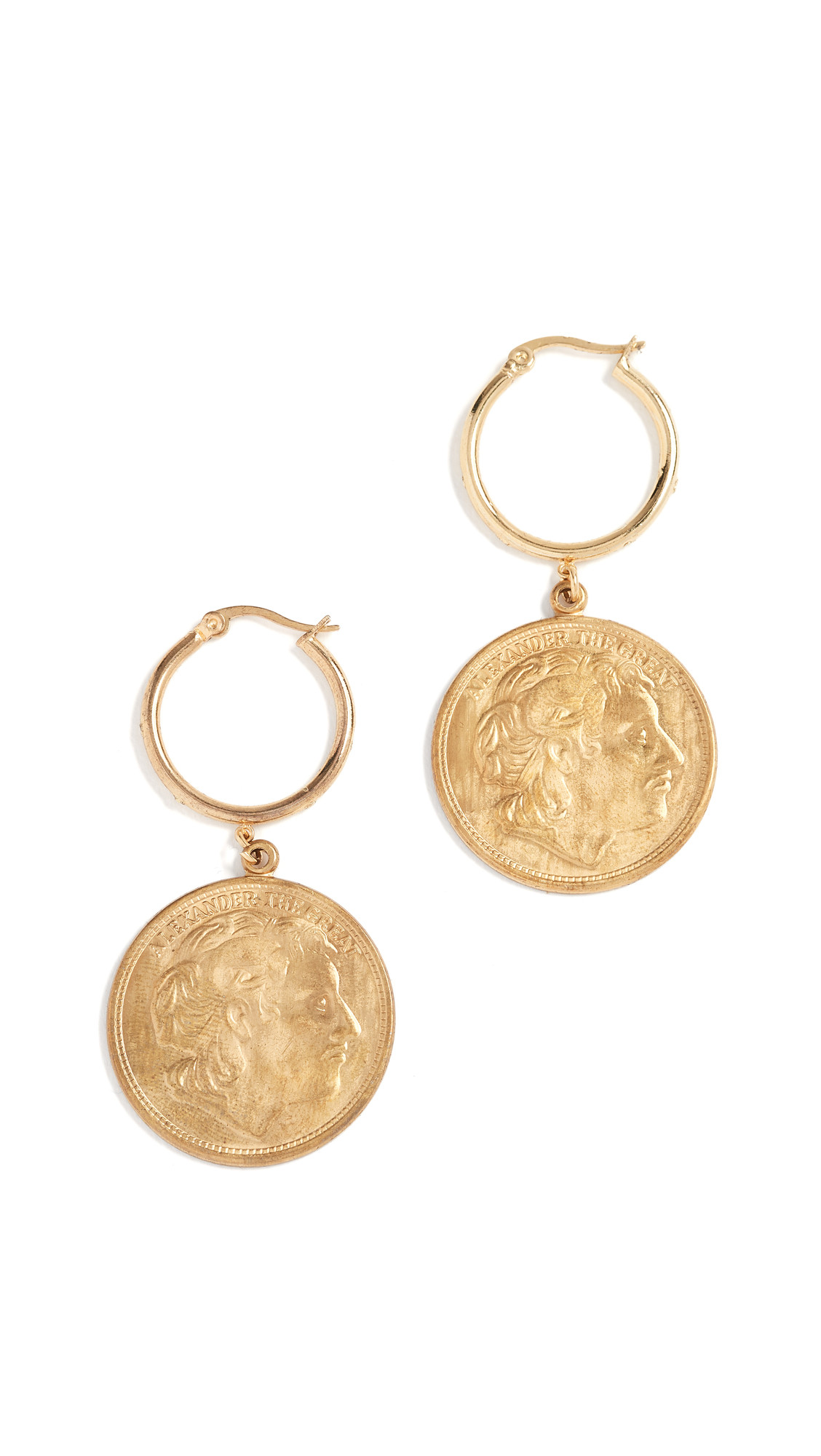 Shashi Warrior Hoop Earrings | Shopbop