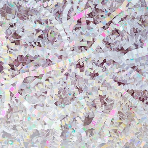 Uptotop 2 LB Supply Crinkle Cut Paper Shred Filler for Gift Wrapping Basket Filling, Birthday, Ch... | Amazon (US)