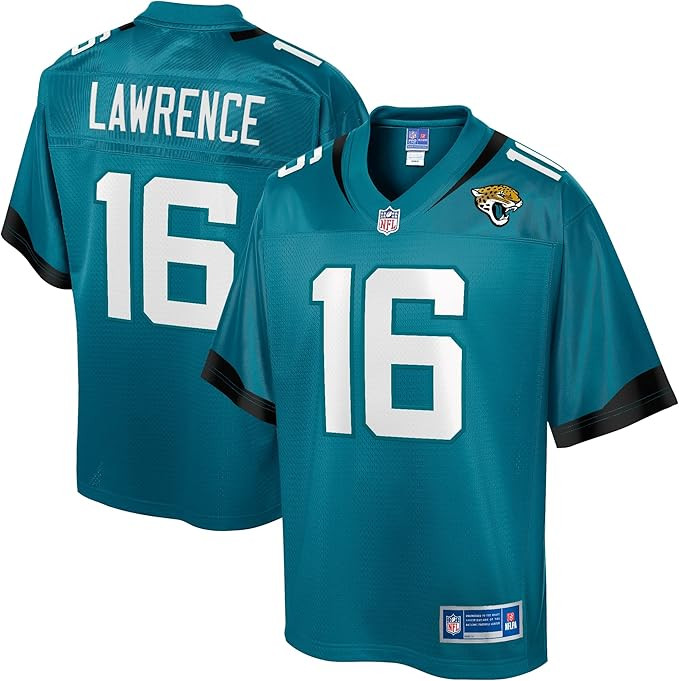 NFL PRO LINE Men's Trevor Lawrence Teal Jacksonville Jaguars Replica Jersey | Amazon (US)