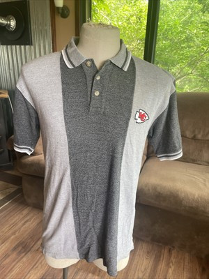 1999 Vintage Kansas City Chiefs Polo Shirt Mens Medium Gray The Edge Football  | eBay | eBay US
