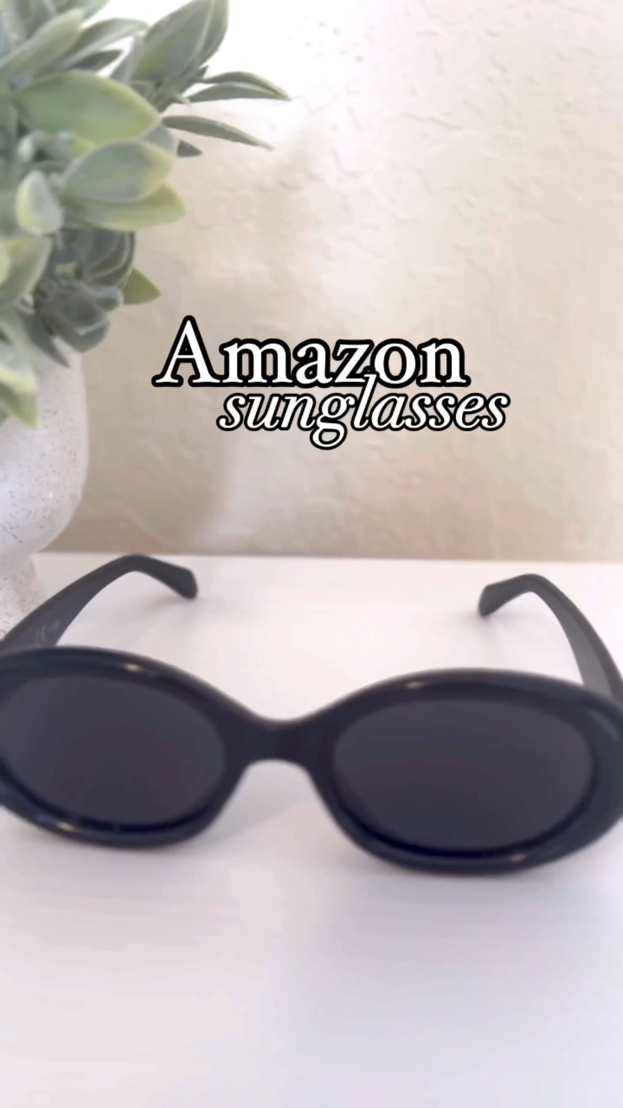 These are my latest Amazon sunnies finds! Love the unique looks of all 3 of these 

#founditonamazon #sojossunglasses #sunglasses #oval #roundedsquare #classicvintage 

#LTKVideo #LTKfindsunder50 #LTKtravel